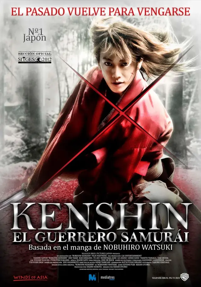 فیلم شمشیر زن دوره گرد قسمت اول 2012 (Rurouni Kenshin Part I: Origins) پوستر