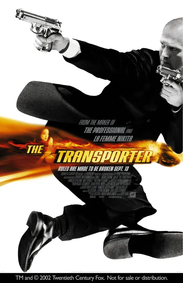 فیلم مامور انتقال (The Transporter) پوستر