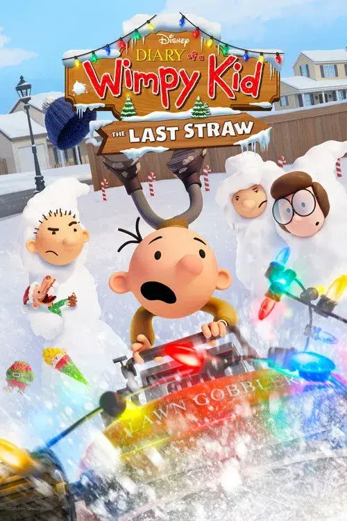 انیمیشن خاطرات یک بی عرضه ۴ آخرین فرصت (Diary of A Wimpy Kid: The Last Straw) پوستر