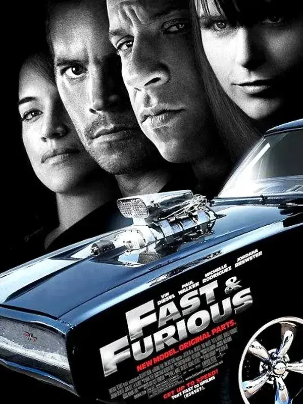 فیلم سریع و خشمگین (The Fast and the Furious) پوستر