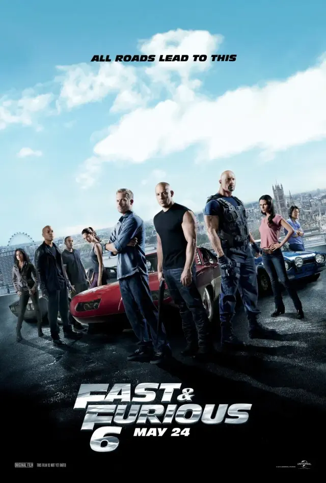 فیلم سریع و خشمگین 6 (Fast & Furious 6) پوستر