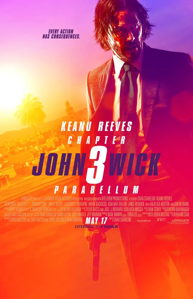 فیلم جان ویک: بخش ۳ – پارابلوم	 (John Wick: Chapter 3 - Parabellum) پوستر
