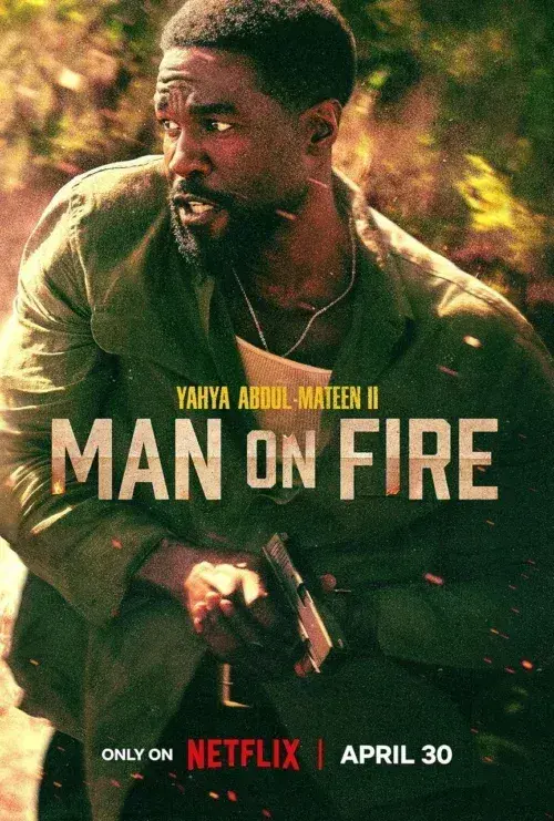 سریال مردی در آتش (Man on Fire) پوستر