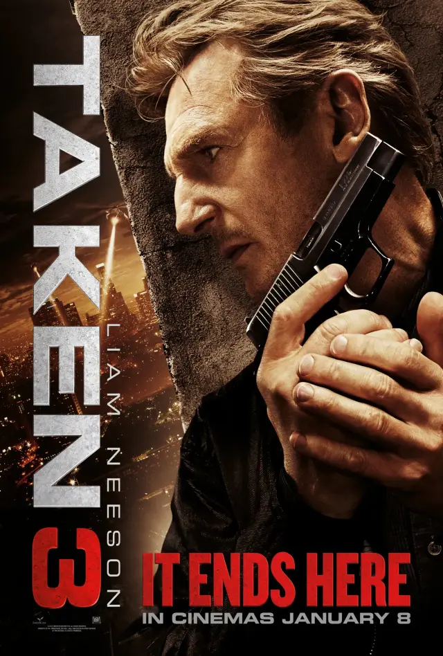 فیلم ربوده شده ۳ (Taken 3) پوستر