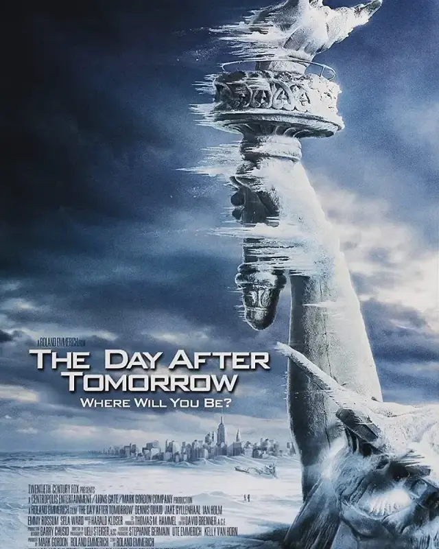 فیلم پس فردا (The Day After Tomorrow) پوستر