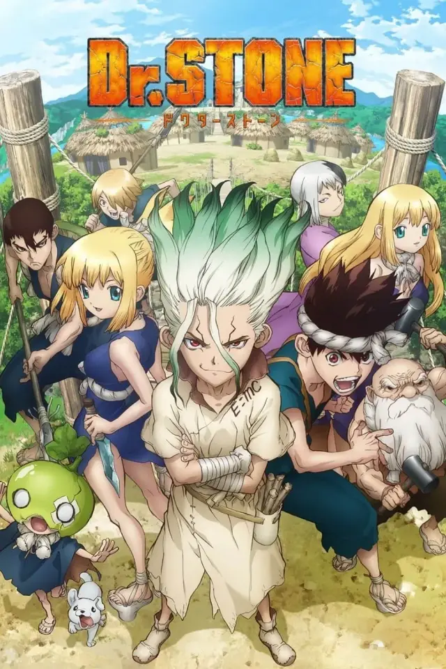 انیمه دکتر استون (Dr. Stone) پوستر