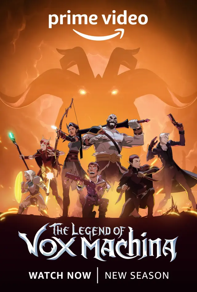 انیمیشن افسانه واکس ماکینا (The Legend of Vox Machina) پوستر