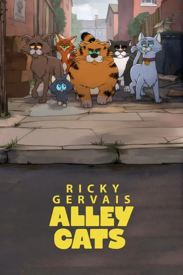 انیمیشن گربه های خیابانی 2026 (Ricky Gervais Alley Cats) پوستر